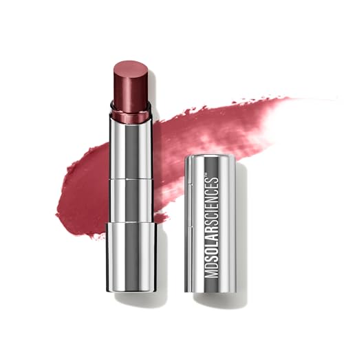 MDSolarSciences Tinted Sheer Lip Balm SPF 30 | Hydrating Lip Sunscreen | Shea Butter, Jojoba & Avocado Oils | Moisturizing, Vegan, & Clean| 0.15 oz, Spice