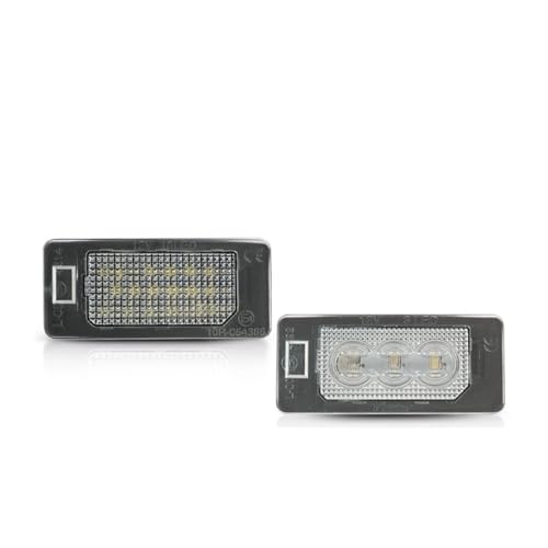 Feux de plaque d'immatriculation Led finition premium pour Skoda Enyaq Scala et Seat