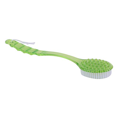 Poignée longue Ultra Doux Bain Douche Brosse Massage De La Peau Dos Frottant Brosse Soins De La Santé Accessoires Corporels Outil De Frottement vert Cover