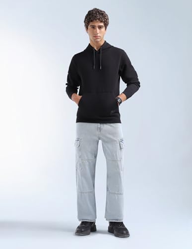 Image of Flying Machine Men's Regular Fit Sweatshirt| Solid