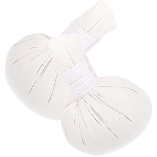 Homoyoyo Bolas de Masaje de Hierbas Chinas 2 Unidades Pelota de Spa Compacta y Portátil Paquete Térmico Herbal para Acupresión y Masaje Corporal Uso Casa Oficina y Viajes
