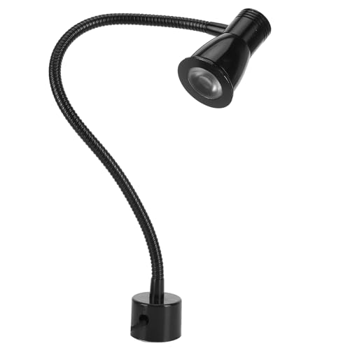 7W LED Sewing Machine Light - Flexible Gooseneck Magnetic Work Lamp for Industrial Use - Machine Tool Lighting for Lathes, Workbenches, Desks - Bright White 5000K(US Standard)