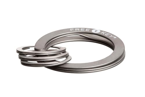 Free Key Schlüsselring Set Press-to-open freekey Nagelschoner