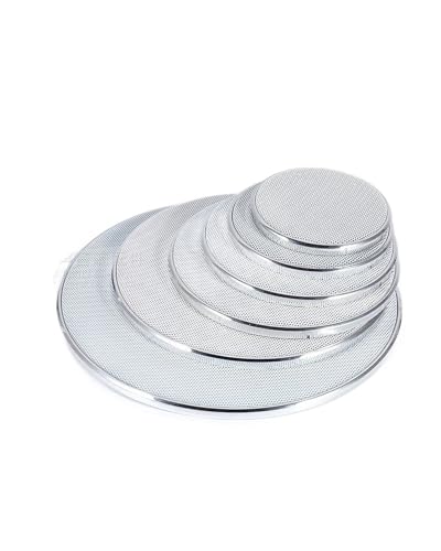 Anello Protettivo Decorativo Griglia Per Altoparlanti Multi-dimensione Da 8 Pollici Per Auto Accessori AudioElectroplated argento circle+white net