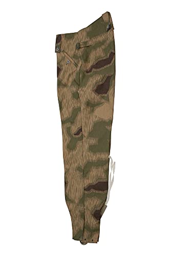 Pantalon M43 camo Sumpfsmuster 43 militaire allemand Heer WW2 WWII Field Trousers