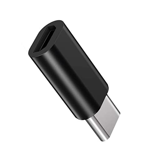Image of LIRAMARK 2.4 amp Micro USB to Type C Adapter /Micro USB to Type C Converter Charging and Data Sync - Compatible with Galaxy S10 S9 S8 Plus,Note 9 8,Pixel 3 2 XL & Other Type c Devices (Black)