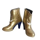 COSGOGO Cipher Cosplay Shoes High Heel for Game Honkai：Star Rail- Handmade Custom Cos Footwear for Woman Man Halloween (9.5,Women size)