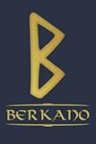  Berkano - Rune - Birke / Älteres Futhark: Notizbuch (6“ x 9“ ~ DinA5) 120 gepunktete Seiten (Dot Grid) Notizbuch / Tagebuch mit magischem nordischen Runen-Motiv als Geschenk zu allen Anlässen