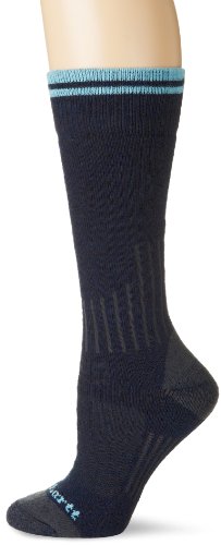 Carhartt Women's Work-Dry Merino Wool Blend Graduated Compression Boot Sock, Navy, Shoe Size: 5.5-11.5