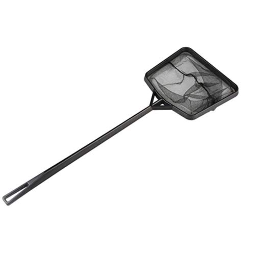 Boburyl Pêche Place Net long manche forme de poissons Pêche Attraper net d'aquarium de crevettes Capture Attraper Nylon épuisette noir 3 Cover