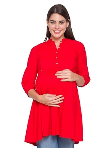 Image of AV2 Women's Cotton Regular Fit Maternity Maternity Wear
