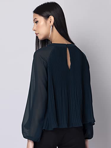 Image of FabAlley Women's Embellished Regular Fit Blouse