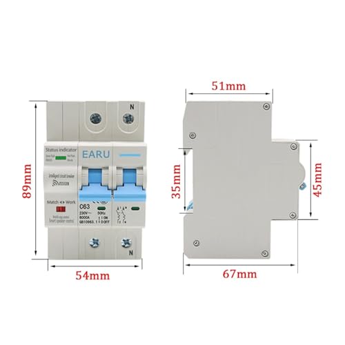 Interruptor inteligente de 4P y 25A para evitar consumos innecesarios 3