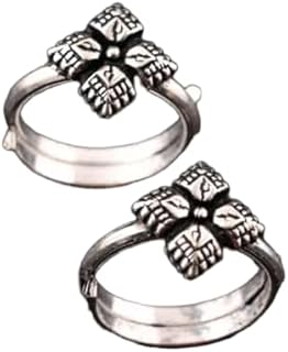 Shyam Enterprises_Oxidized Silver Toe Ring – Adjustable Ethnic Tribal Jewelry_02-picture-55