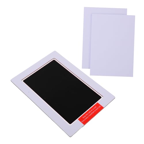 Operitacx Baby Footprint Kit Inkless Handprint Set Large Pad for Newborn Keepsake Black Safe Easy