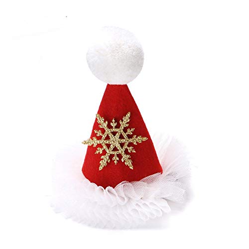 Preisvergleich Produktbild CyFe Haarklammern für Mädchen, mit Schleife, Rot