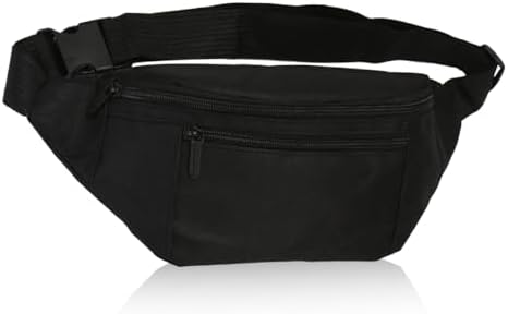 Riñonera de Cuero Impermeable, Bolsa Deportiva Multifuncional, Bo...