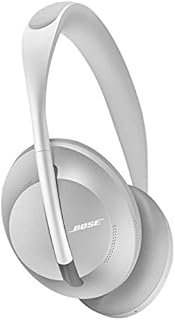 Bose Noise Cancelling Headphones 700 — Over Ear, Wireless Bluetooth Headphones with Built-In Microphone for Clear Calls & Alexa Voice Control, Silver Luxe