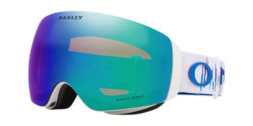 Oakley Unisex Sunglasses White Frame, Prizm Snow Argon Iridium Lenses, 0MM