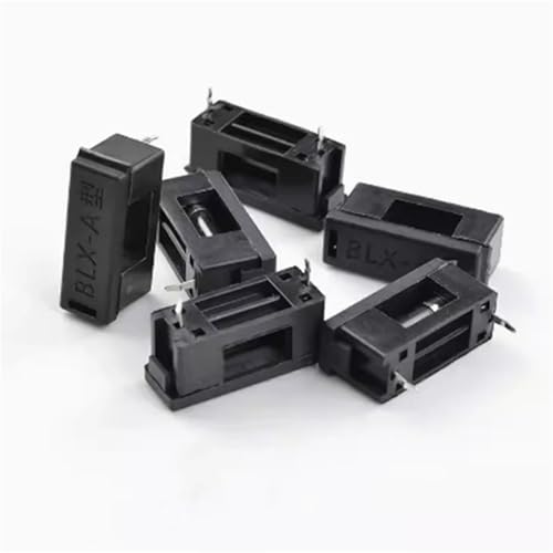 Porte-fusible en verre de précision BLX-A 5x20mm, connecteur noir de haute durabilité 15A