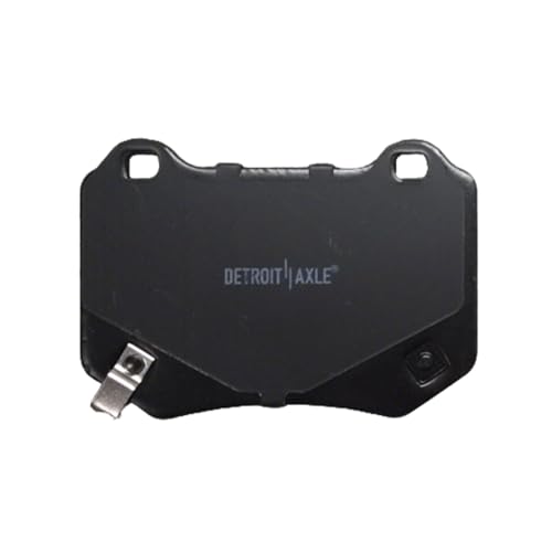 Image of Detroit Axle - Rear Brake Pads for 2018-2021 Subaru WRX STI, 2019 2020 | Ceramic Brake Pads with Hardware Replacement