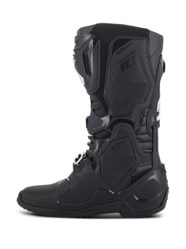 Image of Alpinestars Tech 10 Boots, High-Performance Motocross Boots, CE-Certified, 11, Black