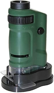 Carson MicroBrite 20x-40x LED Lighted Pocket Microscope for Learning, Education and Exploring
