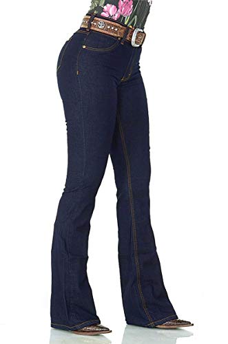 Calça Jeans Feminina Fast Bull CF Lycra Flare Super