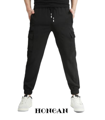 Boys Cargo Joggers Pants Outdoor Youth Quick Dry Hiking Pants Lightweight Athletic Pants with Zipper Pockets4