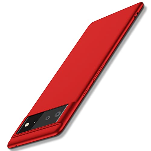 X-level Funda para Google Pixel 6, Suave TPU Gel Silicona Ultra Fina Anti-Arañazos y Protección a Bordes Carcasa Phone Case para Pixel 6, Rosa