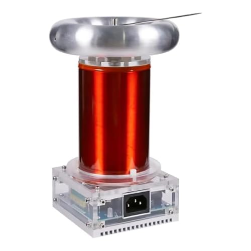 Kit de enseñanza STEM bobina Tesla de música con descarga de onda cuadrada y arco de plasma