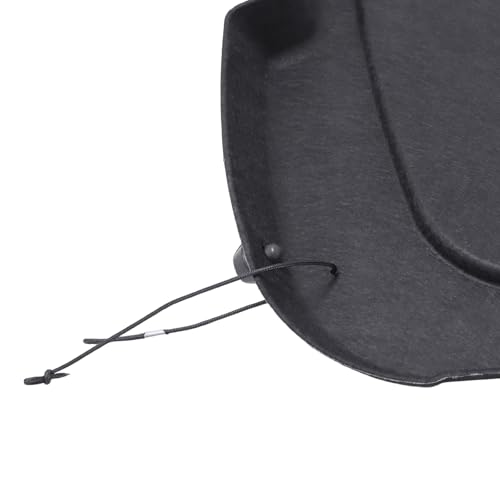 Callume Hutablage Kofferraumabdeckung Laderaumabdeckung Gepäckabdeckung Gepäckraumabdeckung Kompatibel mit Ford Fiesta VI MK7 VII 2008-2017 1791284