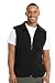 Knocker Teejoy Men's Polar Fleece Zip Up Vest (L, Black)
