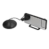 Wekker met vibratieprojectie, automatische lichtgevoelige projectiewekker Dubbele wekkermodus met vibrator voor thuis voor op kantoor
