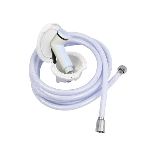 ARMERIAONLINE SINCE 1999 Kit de ducha con manguera de camping jardín piscina bidé de mano para baño barco de vela WC ducha de mano hidroescobilla caravana caravana