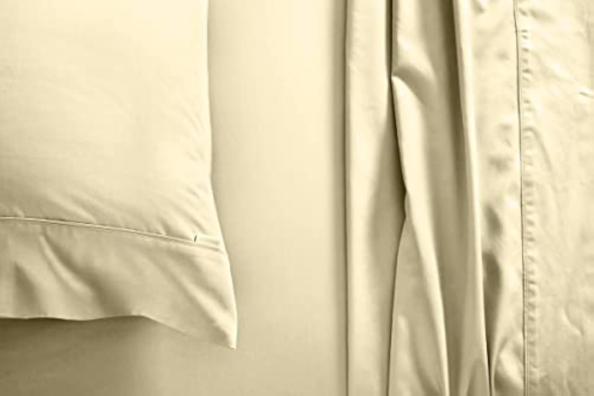 100% Egyptian Cotton Queen Size Bed Sheet Set with 6 Pieces