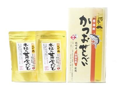 「本枯れ黄金だし」と「かつおせんべい」の せんべい汁 セット 鰹節 本枯れ節