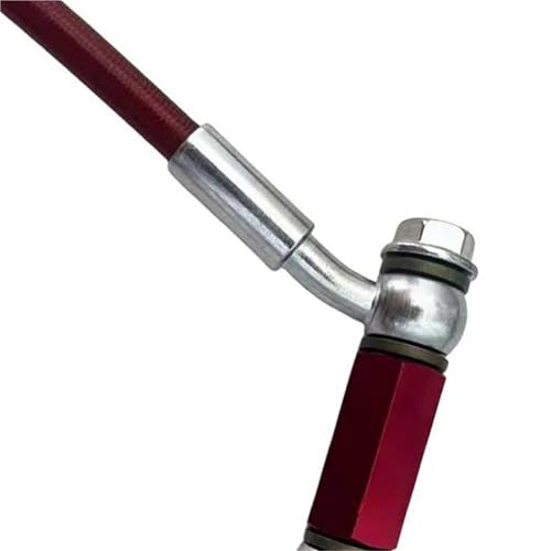 Vis 2 voies 0°-28° pour flexible frein hydraulique moto M10 AN3 200cm