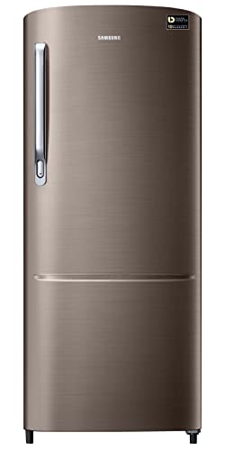 Image of Samsung 223L 3 Star Inverter Direct-Cool Single Door Refrigerator Appliance (RR24C2723DX /NL,Luxe Brown)