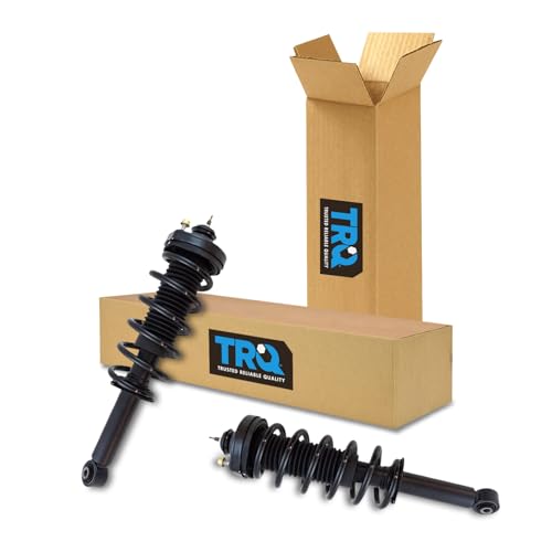 Image of TRQ Rear Driver and Passenger Side Strut and Spring Assembly Set | For 09-19 Dodge Journey