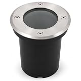 faretti a incasso per giardino Attacco GU10 sostituibile; Compatibile con lampadine GU10 fino a 10W non incluse, permette di scegliere liberamente luce calda, naturale, fredda oppure lampadine smart RGB in base all’ambiente