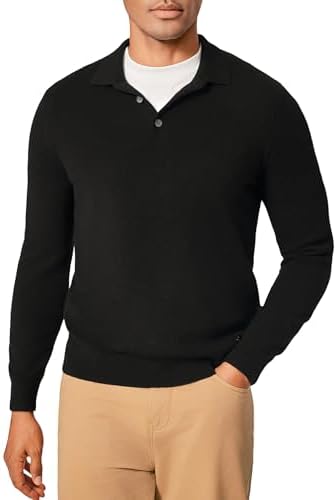 KVSS Polo-Neck Cashmere Sweater – Best business casual pullover