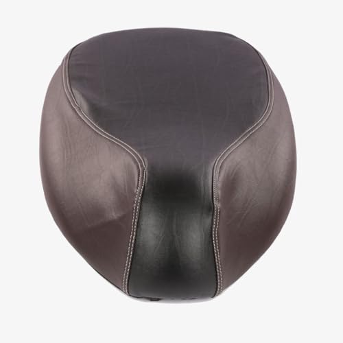 Image of Favourite Auto Accessories Dual Coloured Seat Cover with Pro Leather Finish for Ola S1, Ola S1 Pro, Ola S1 Air, Ola S1 X+ (Black & Brown)