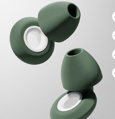 vietnam stylish ear plugs for noise reduction flexible silicone earplugs for noise cancelling, green ear plug hearing protection for flight travel studying sleep