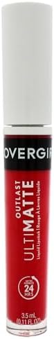 COVERGIRL Outlast Ultimatte One Step Liquid Lip Color, Wine O Clock, Wine O Clock, 0.12 Fl Ounce