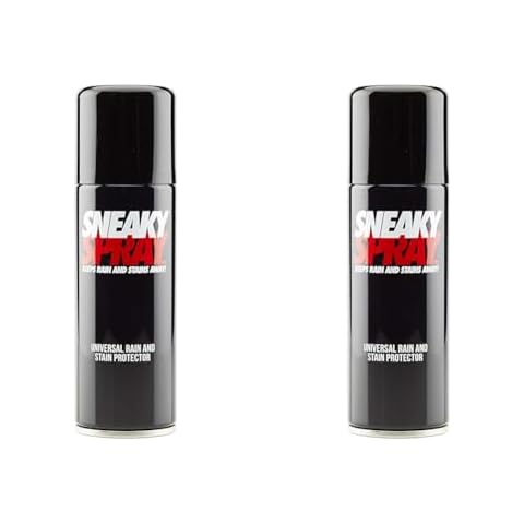 SNEAKY Unisex Sbspr Shoe protector, Natural, 200ml UK (Pack of 2) Cover