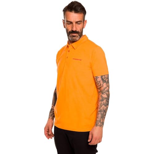 TRANGO Polo FINU Naranja L Hombre