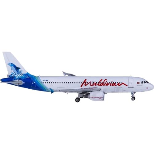 Maquette avion Maldivian A320 échelle 1/400 en métal injecté haute finition