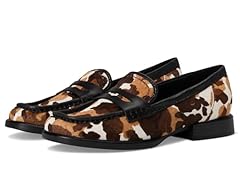 Brown Cow Print Calf Hair