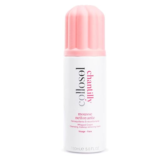 Mousse nettoyante démaquillante résidus de maquillage éliminés doucement